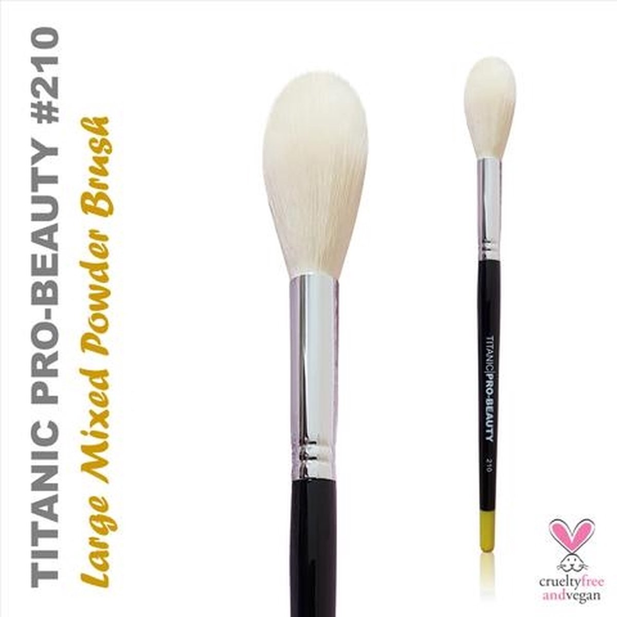 Titanic FX Brush Large Mixed Powder 210 | Beauty penseel